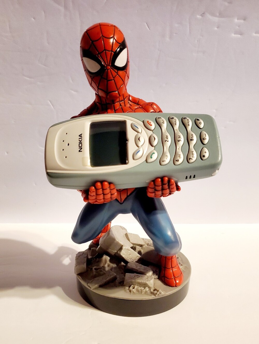 Marvel Amazing Spider-Man Cable Guy Controller & Phone Holder Stand EXG Classic